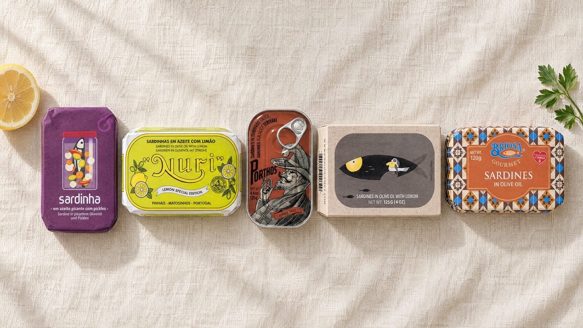 Sardinen aus Portugal: Nuri, Porthos & Jose Gourmet