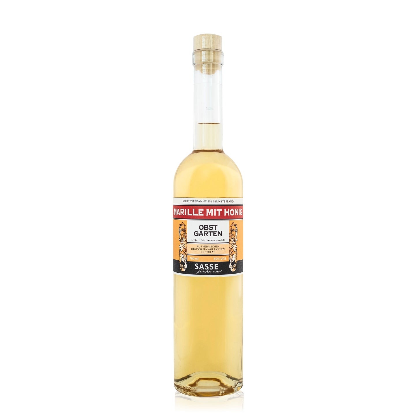 Sasse  Marille mit Honig Likör  700ml