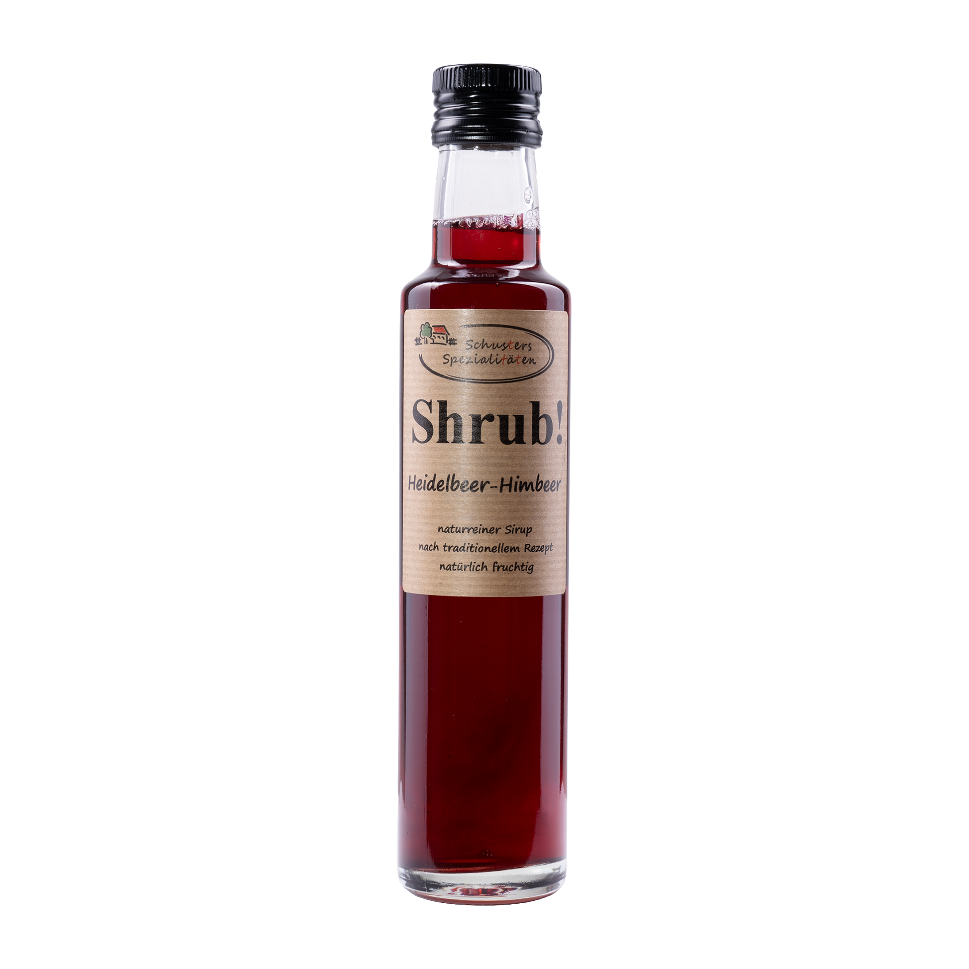 Schuster Shrub Heidelbeer-Himbeer Sirup