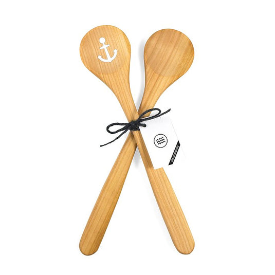Seesucht Salatbesteck Anker