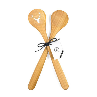 Salatbesteck – Hirsch