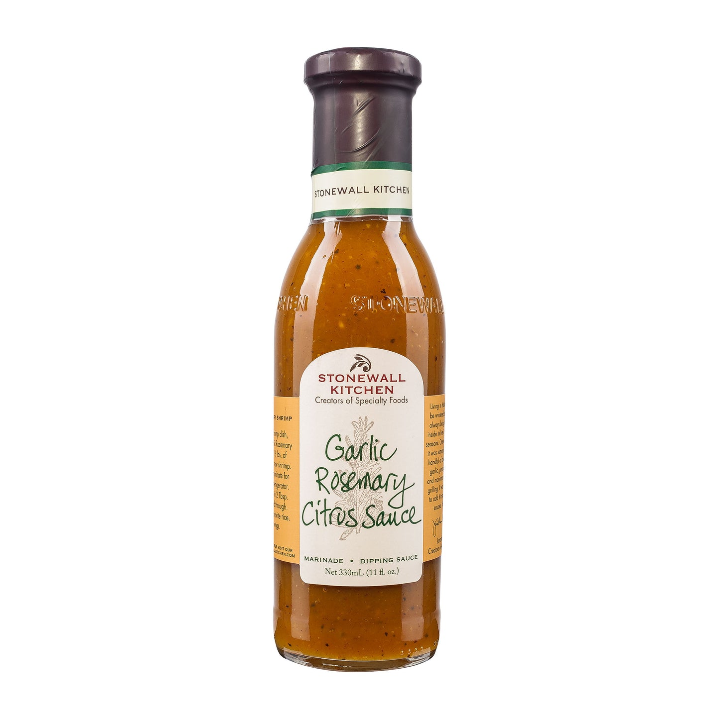 Stonewall Kitchen  Garlic Rosemary Citrus Sauce