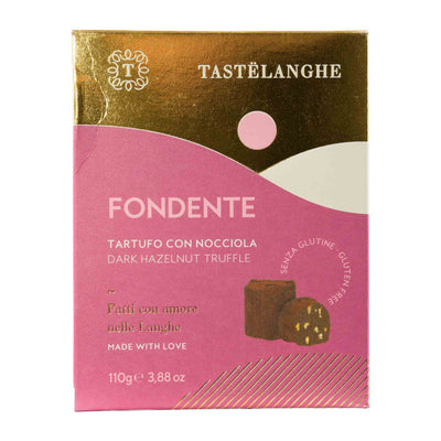 Tartufo Dolce Nero – dunkle Trüffelpraline mit Haselnüssen