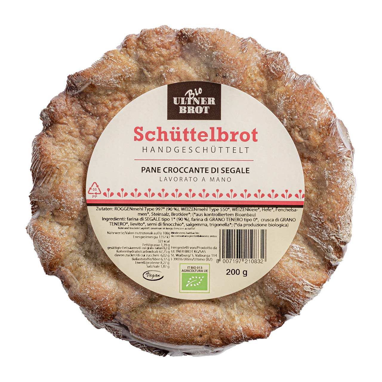 Ultner  Schüttelbrot  Bio