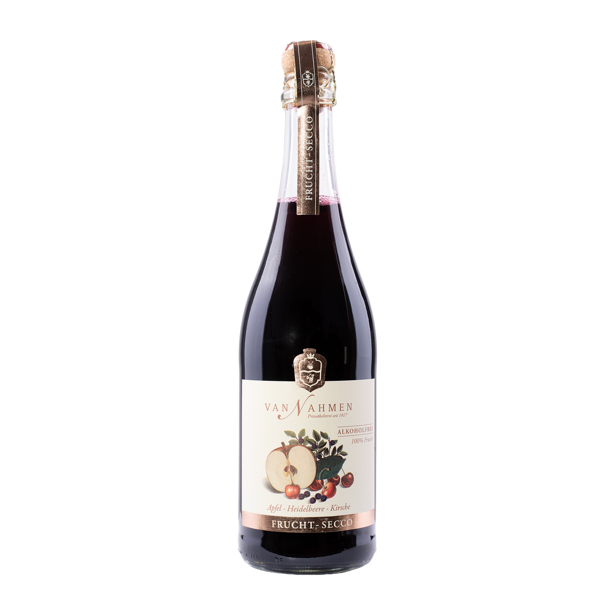 Van Nahmen Frucht-Secco Apfel Heidelbeere Kirsche