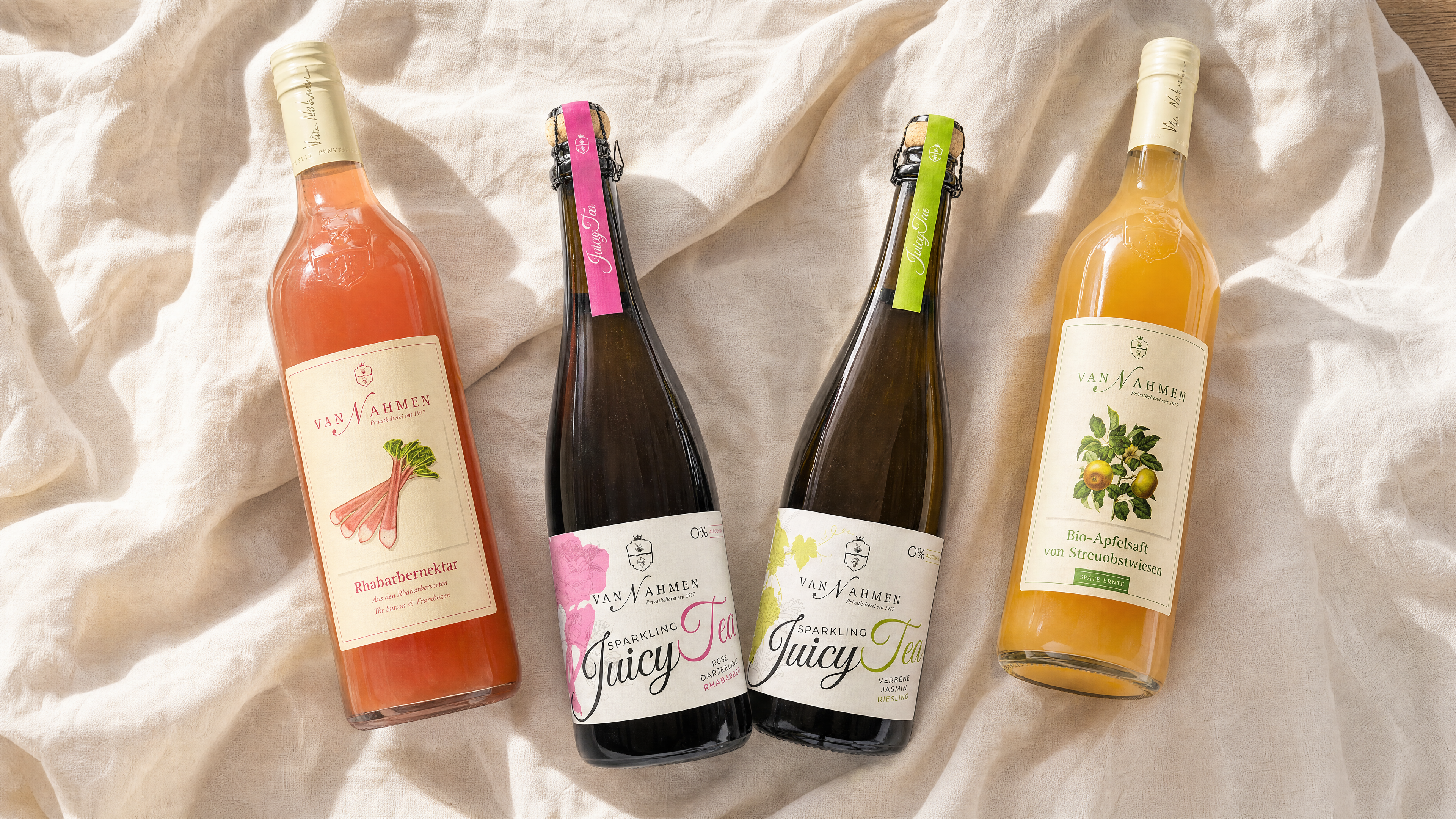 Obstkellerei van Nahmen DE: Fruchtsäfte und alkoholfreie Spezialitäten