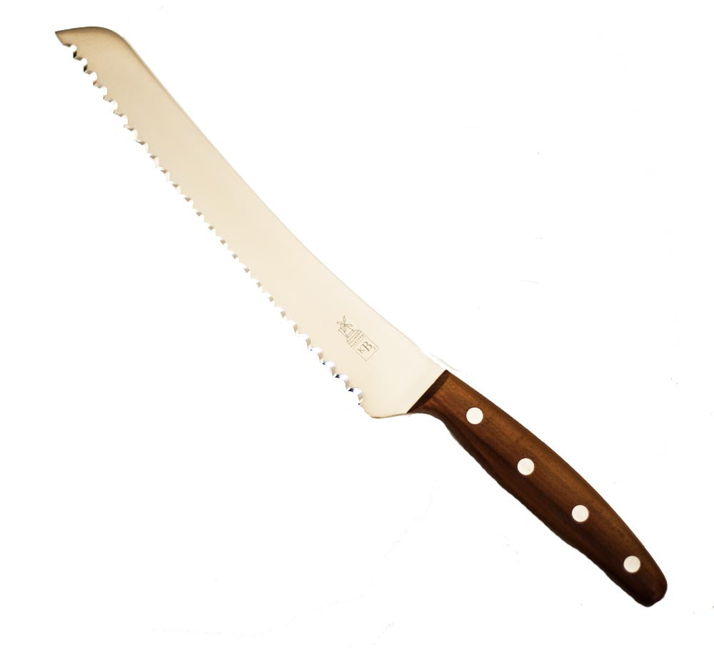 Windmühlenmesser  KB2 Brotmesser rostfrei  Pflaume