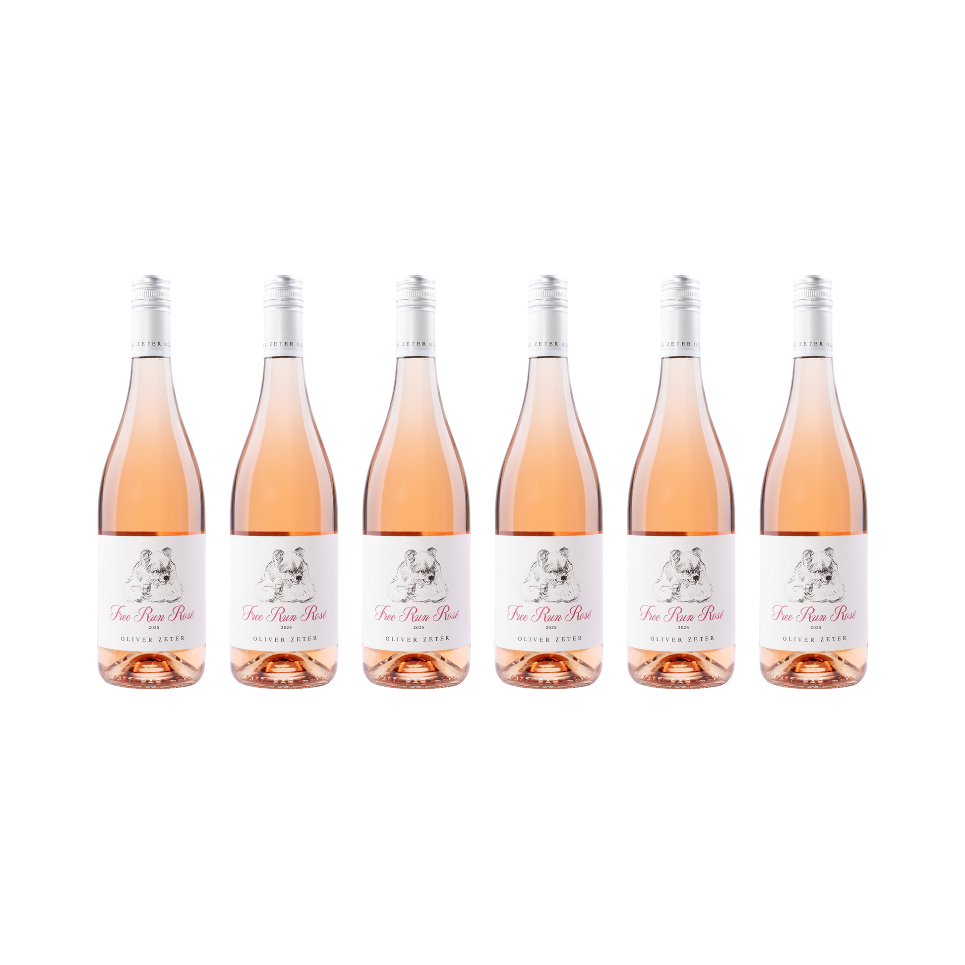 Free Run Rosé – 2025 — 6× 750 ml