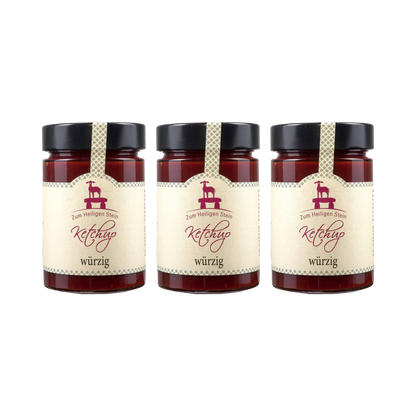 Zum heiligen Stein — Ketchup würzig — 3× 400 g