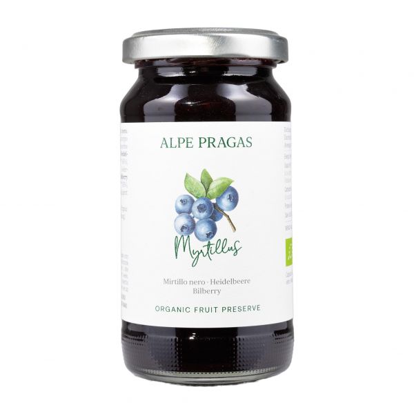 Alpe Pragas | Bio Fruchtaufstrich Heidelbeere | 220g