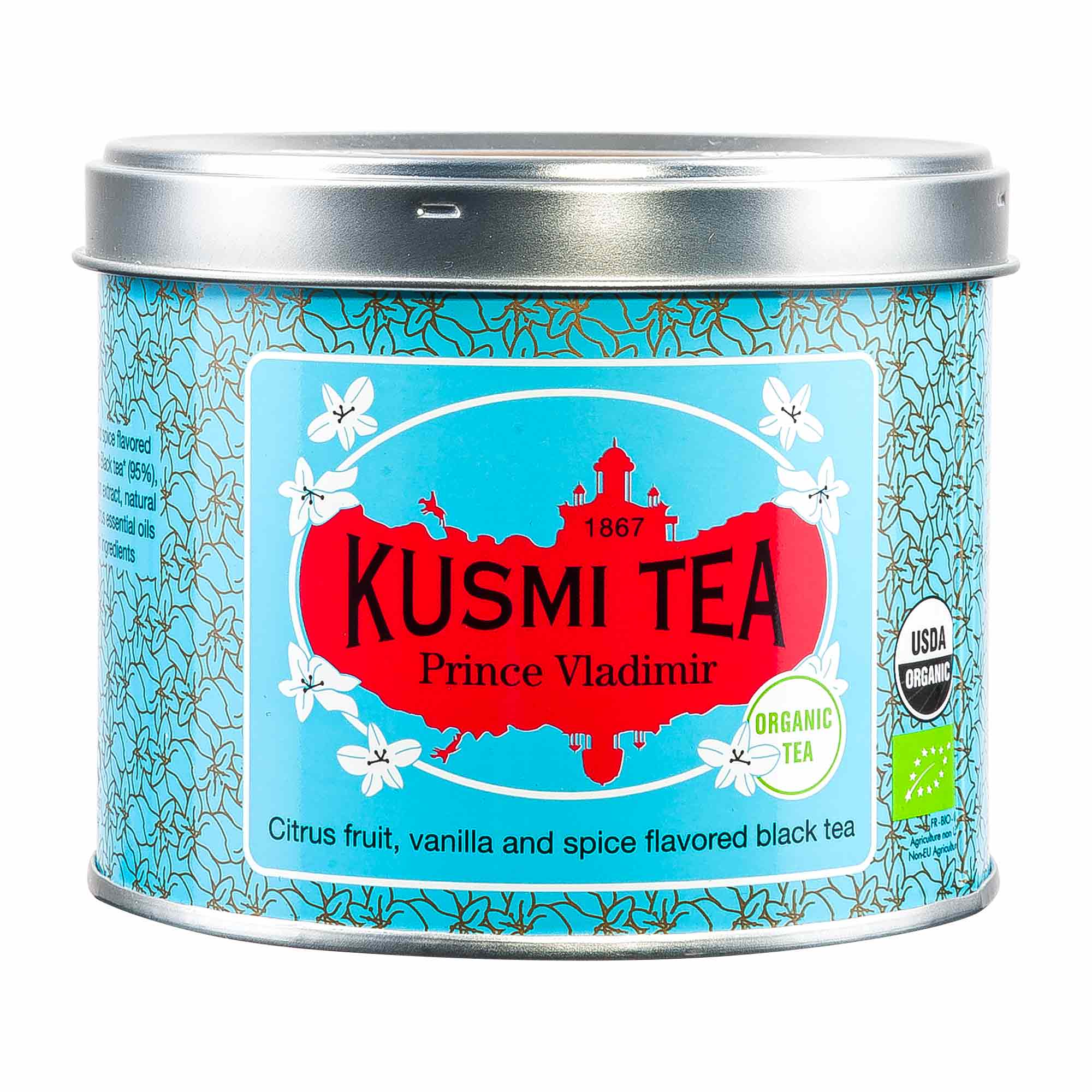 Kusmi Tea - Prince Vladimir - Russian Black Tea Blend with Vanilla, Be –  Sea of Solace