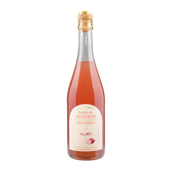 Jardins | Rose Ingwer Sparkling alkoholfrei | 700ml