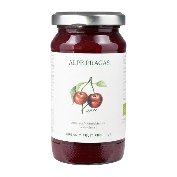 Alpe Pragas | Bio Fruchtaufstrich Sauerkirsche | 220g