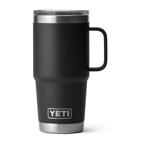 YETI | Reisebecher mit Stronghold-Deckel | 20 OZ (591ml) | Black (Schwarz)