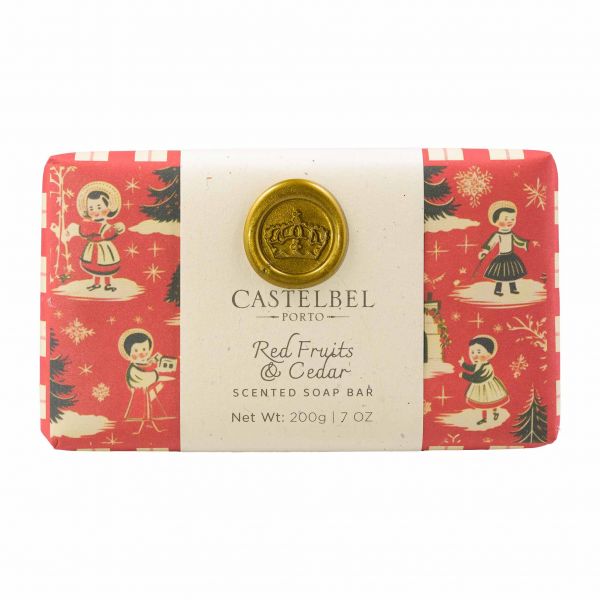 Castelbel | Weihnachtsseife Red Fruits & Cedar | 200g