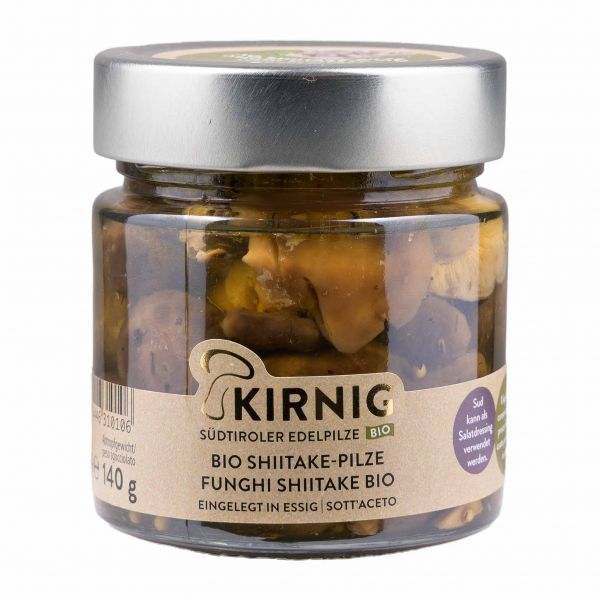 Kirnig | eingelegte Shiitake Pilze | 220g